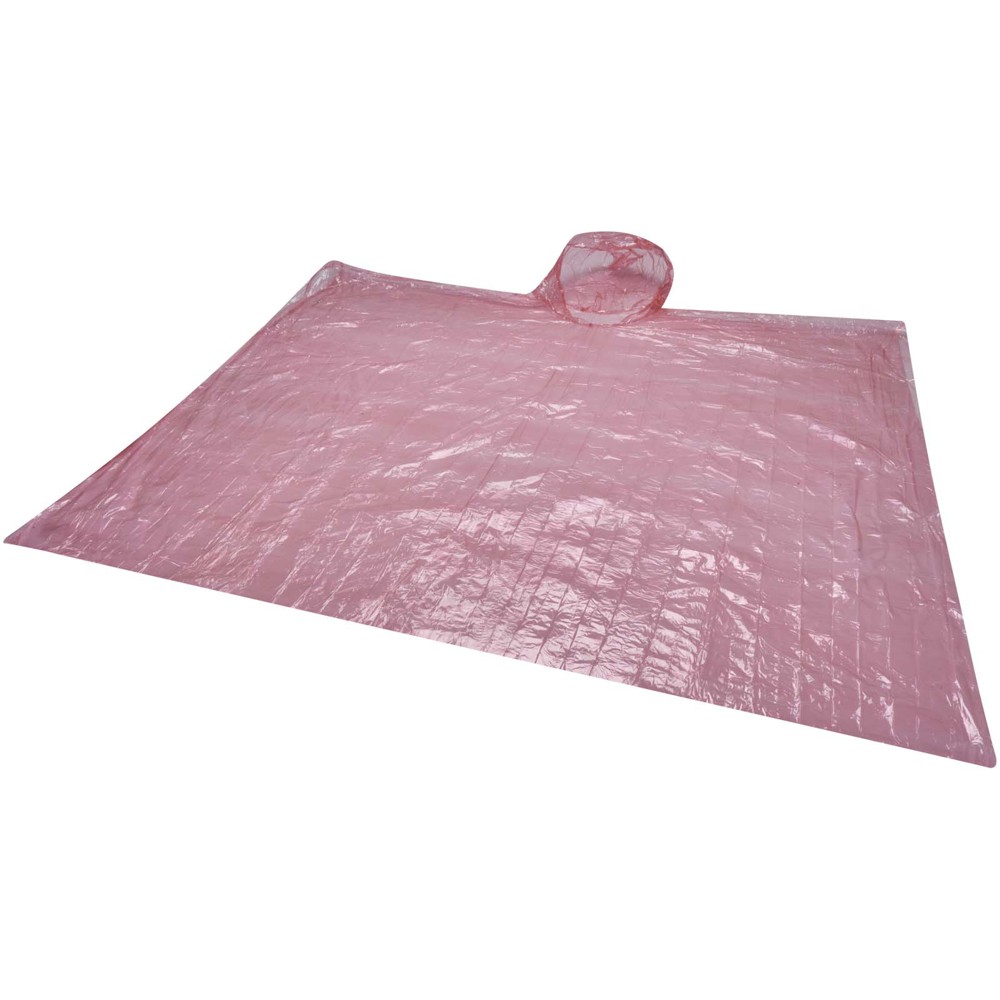 Fog Poncho in rundem Kunststoffbehälter mit Karabinerhaken