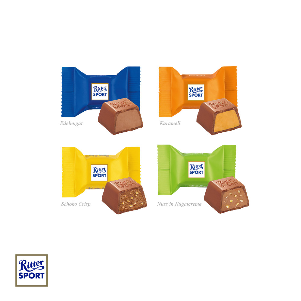 3D Adventskalender "Container" mit Ritter SPORT Schokowürfel