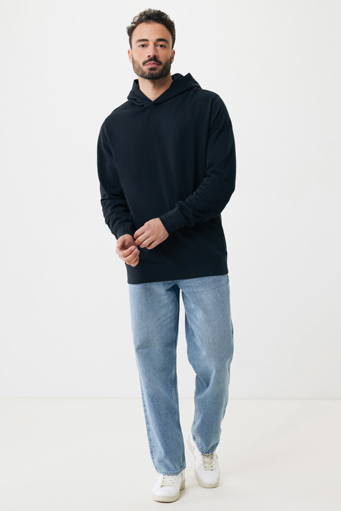 IQONIQ Yengo Hoodie mit Seitentaschen aus rec. Baumwolle