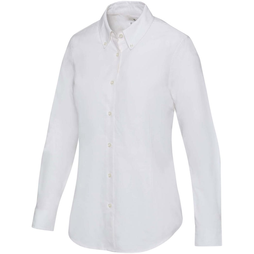 Sphene 165 g/m² Oxford Bluse - weiss