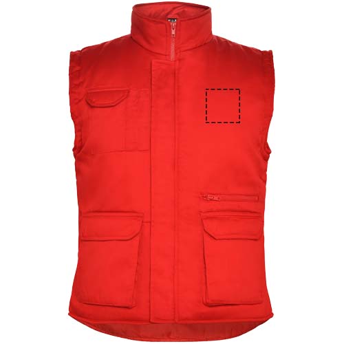 Almanzor Vielseitige Thermo Arbeitsweste mit hohem Kragen
