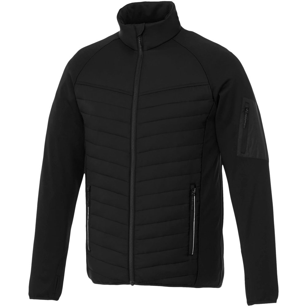 Banff Hybrid wattierte Jacke für Herren - Schwarz