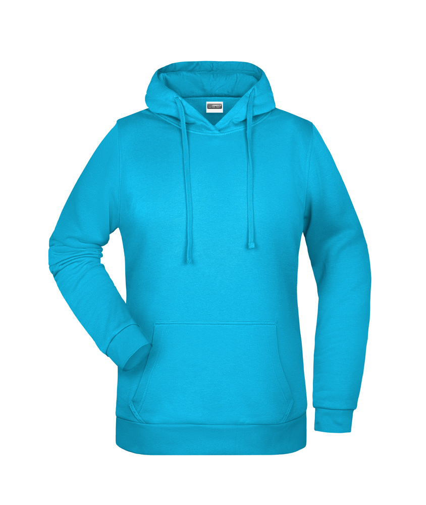 Ladies' Promo Hoody - Turquoise (ca. Pantone 312C)
