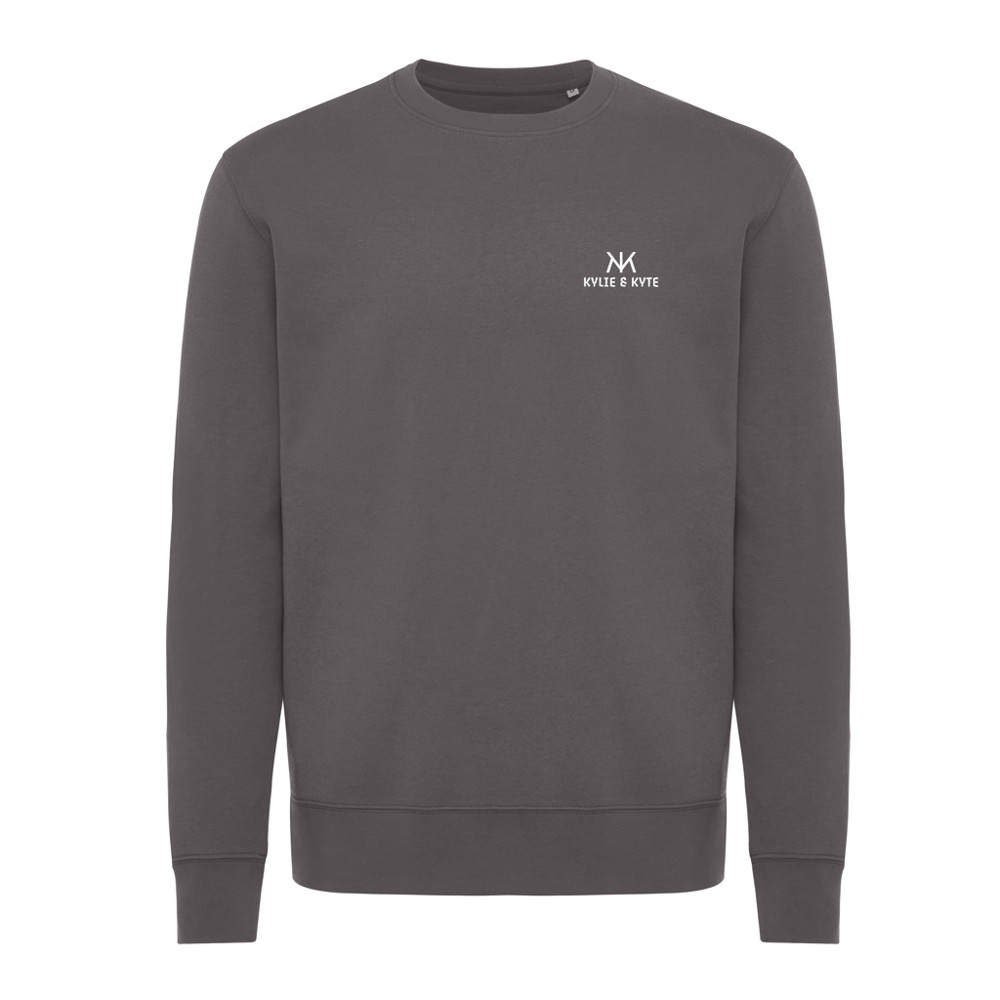 IQONIQ Kruger Relax-Rundhals-Sweater aus recycelt. Baumwolle