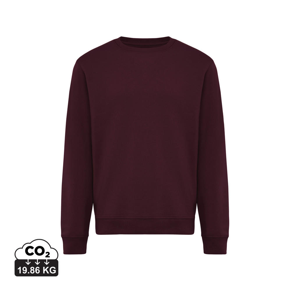IQONIQ Torla Rundhals-Pullover aus recycelter Baumwolle