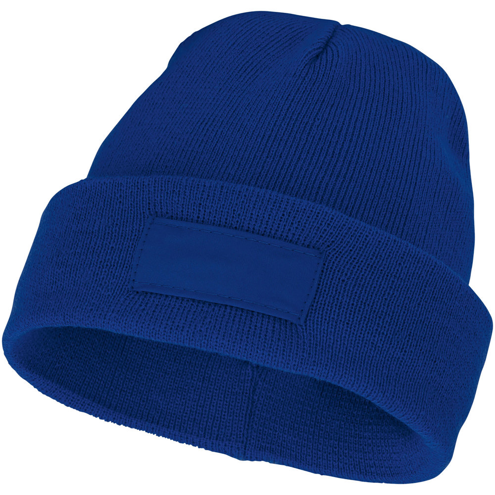 Boreas Mütze mit Aufnäher - blau
