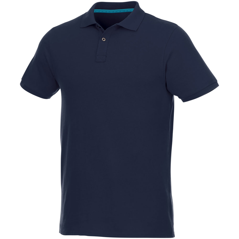 Beryl Poloshirt aus Bio-Recyclingmaterial für Herren - navy