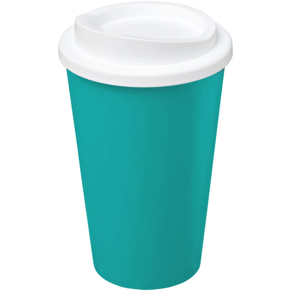 Americano® 350 ml Isolierbecher - aquablau, weiss