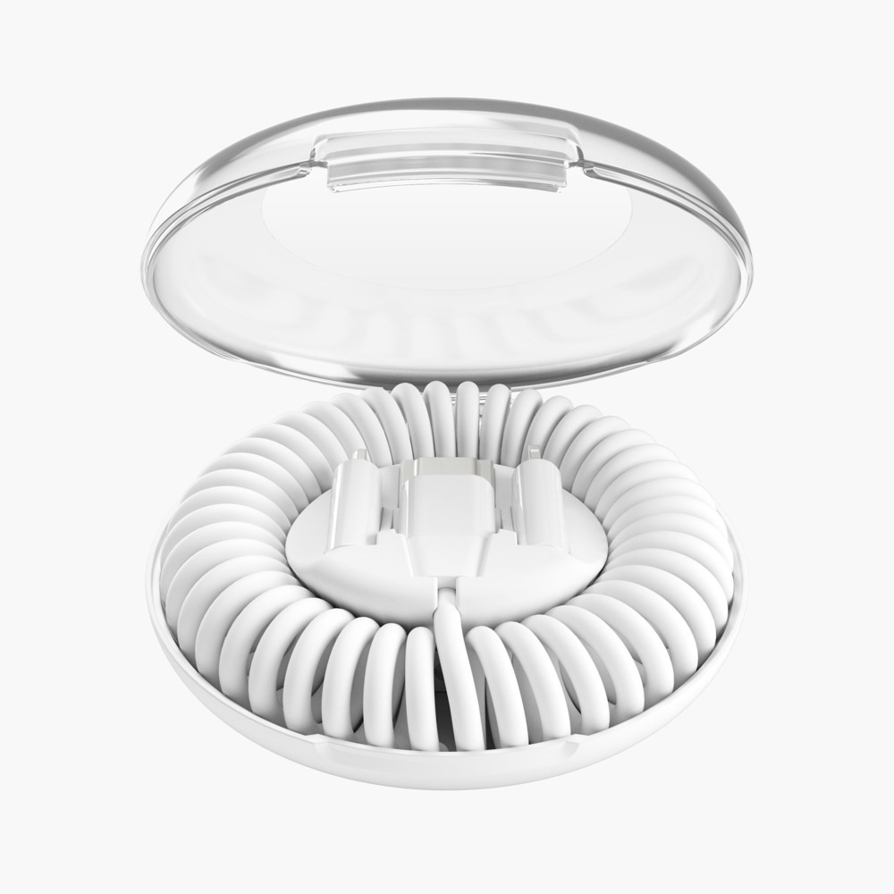 allroundo® eco - Das nachhaltige All-in-One Lade- und Datenkabel - Weiß