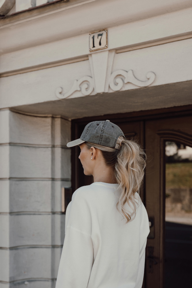 BEAU AWARE™ Two-Tone 6-Panel-Cap aus washed Cotton-Twill