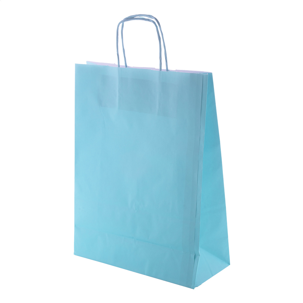 Mall - Papier-Einkaufstasche - hellblau