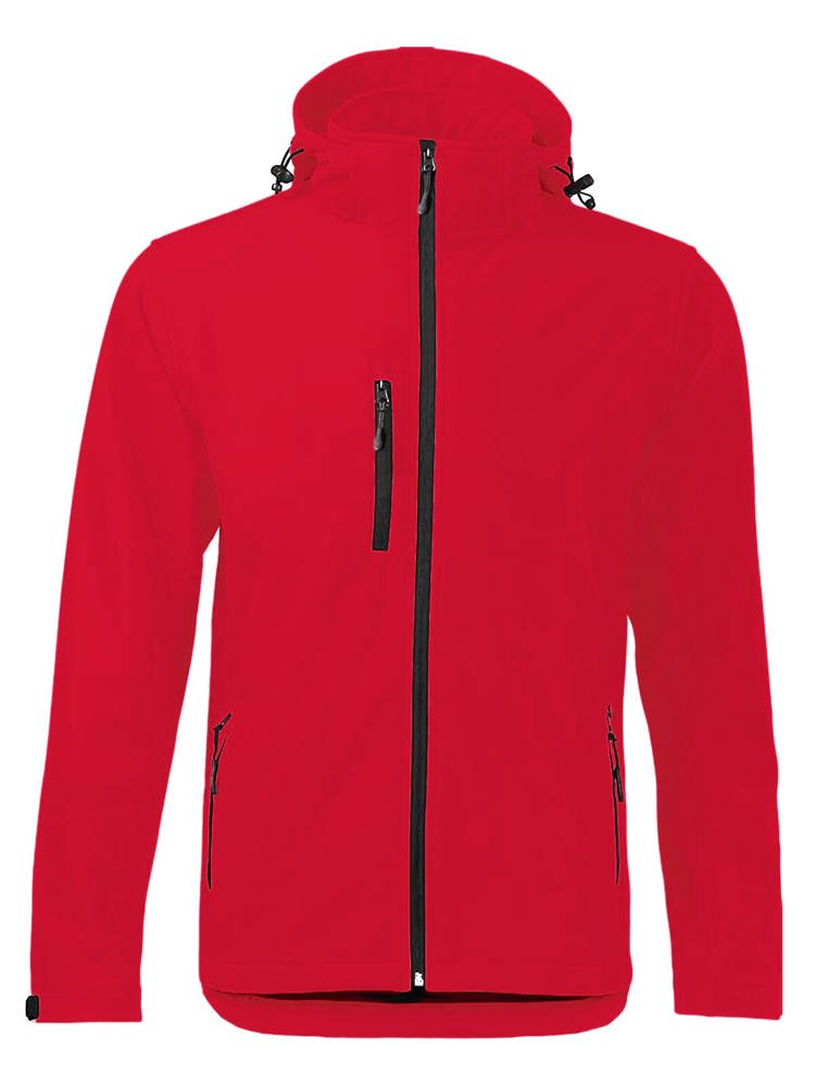 BS Storm Damen Softshelljacke, 340 gr/m² - Rot (PMS 186c)
