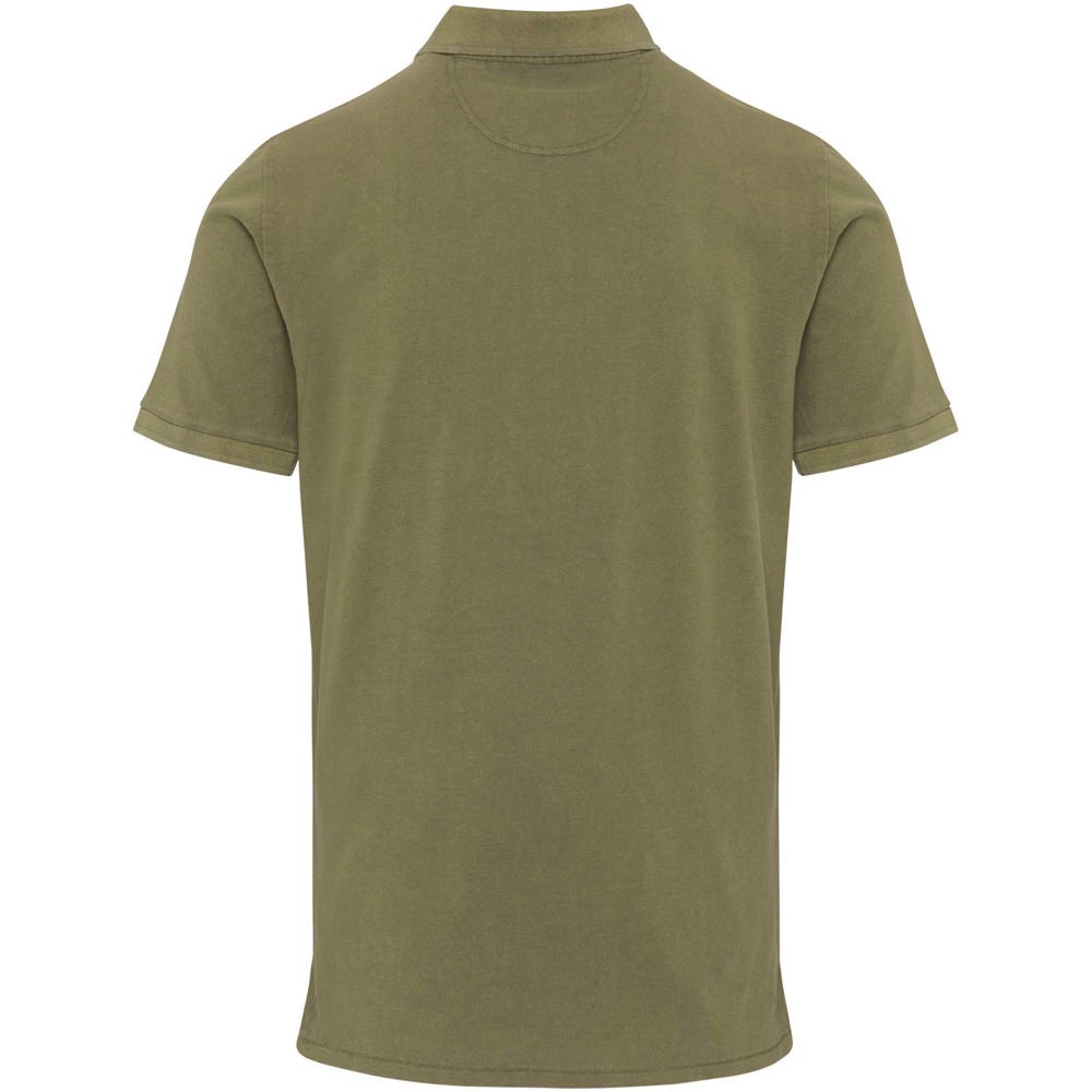 Calgary Poloshirt für Herren im Washed Look, 200 g/m2