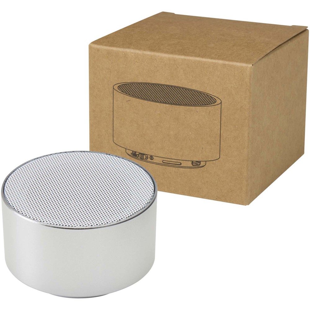 Ankaa 3 W Bluetooth® Lautsprecher aus recyceltem Aluminium - silber