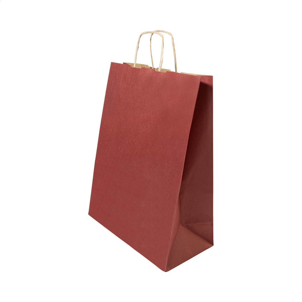 Papbag S - Papiergeschenktasche, klein - burgund
