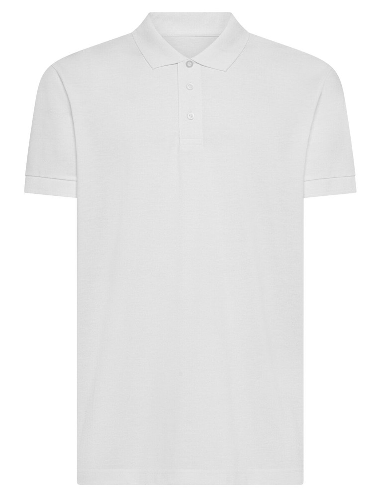 BS Twin Polo, 180 g/m² - Weiß (WHITE)