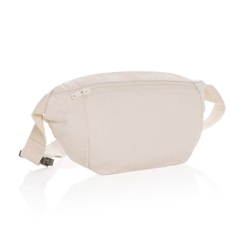 Impact Aware™ 285g/m² ungefärbte rCanvas-Gürteltasche - off white (± PMS Natural)