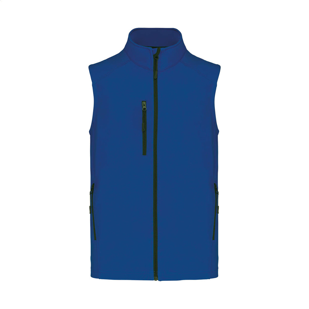 KA403 - Dreilagige Softshellweste - blau