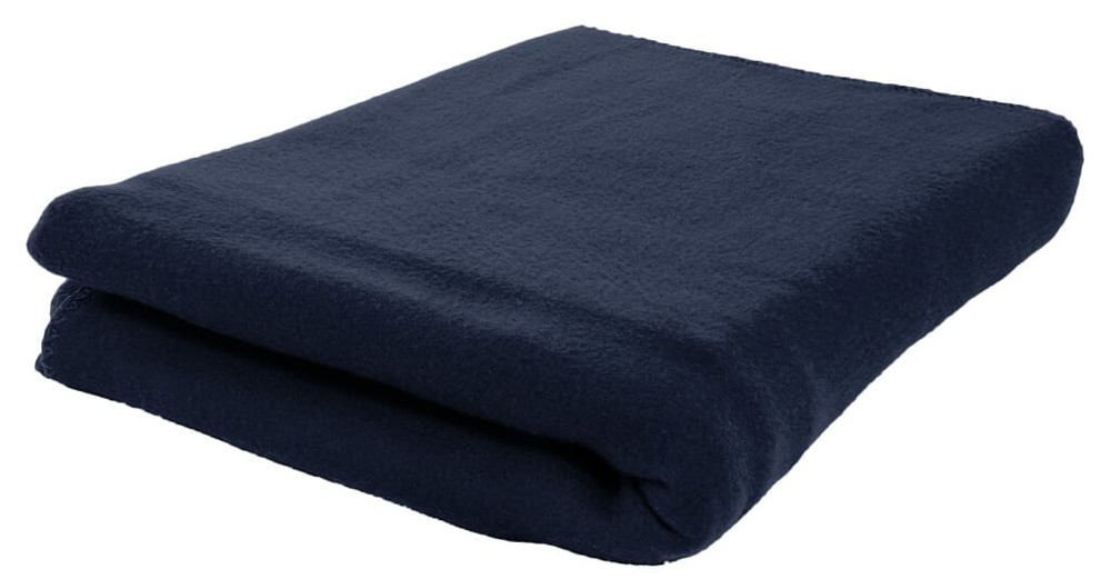 Nilton's Fleecedecke 150x120 cm, 200 gr/m² - navy
