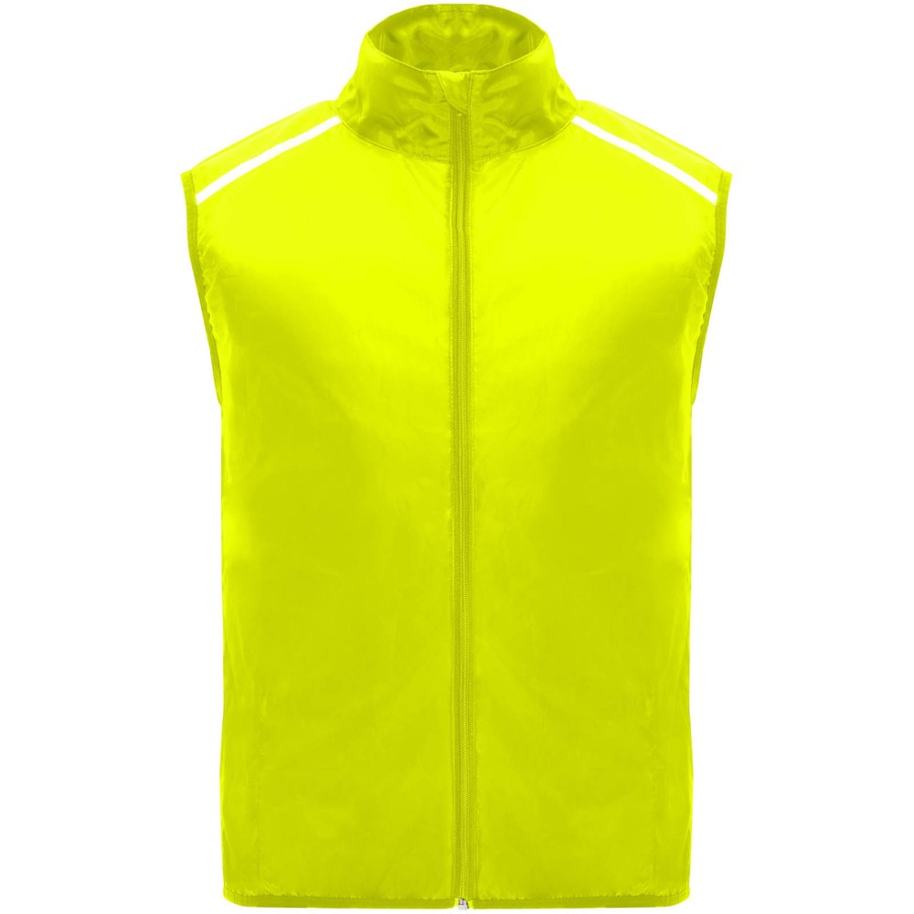 Jannu leichte Laufweste Unisex - fluorgelb