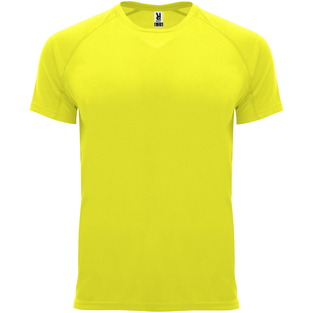 Bahrain 135 g/m² Sport T-Shirt für Kinder - fluorgelb