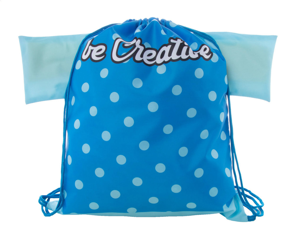 CreaDraw T - Individueller Turnbeutel - blau