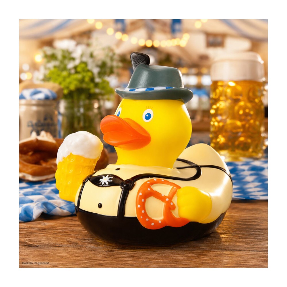 Werbeente Basti Bierzelt