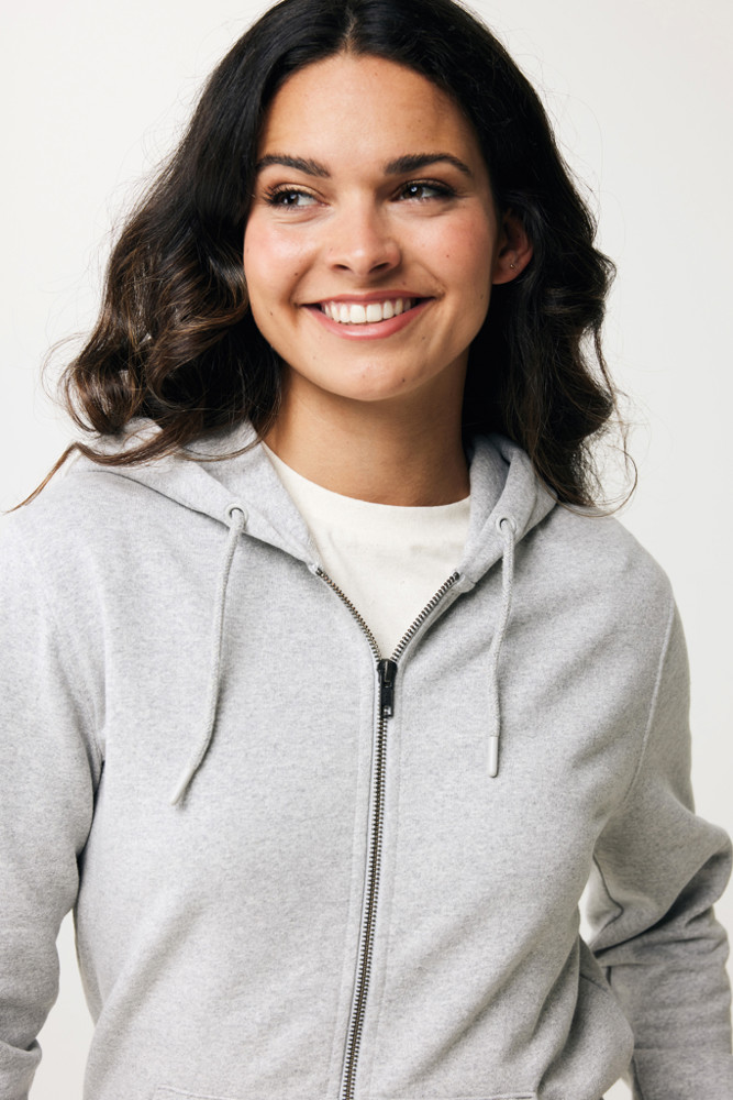 IQONIQ Abisko Zip-Kapuzenpullover aus recycelter Baumwolle