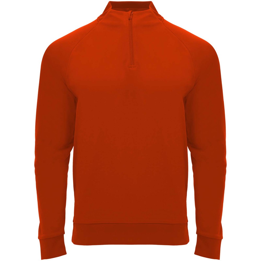 Epiro 200 g/m² Half-Zip Sweatshirt Unisex - rot