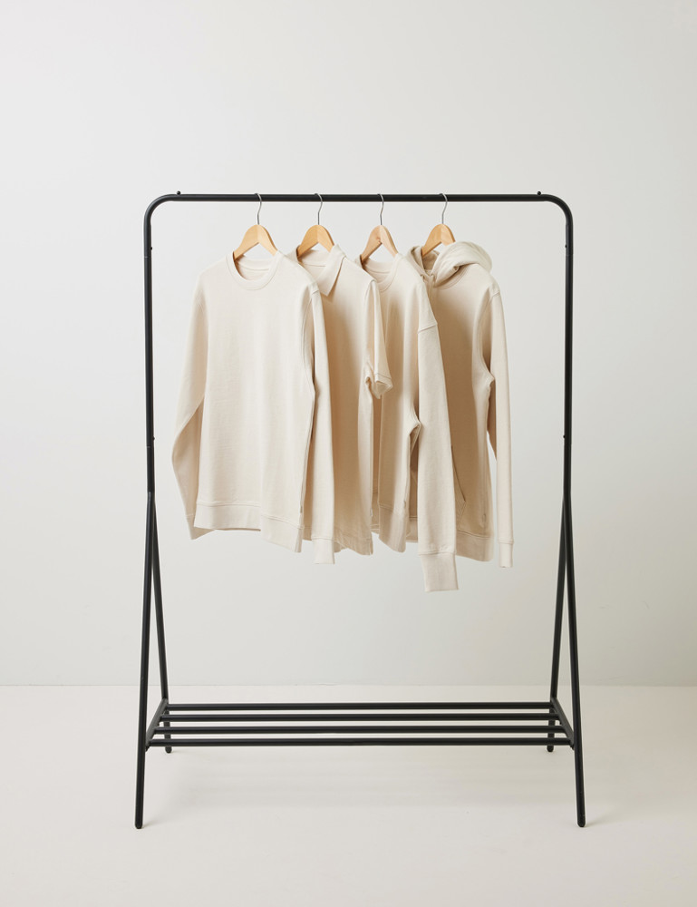 IQONIQ Torres ungefärbter Hoodie aus recycelter Baumwolle