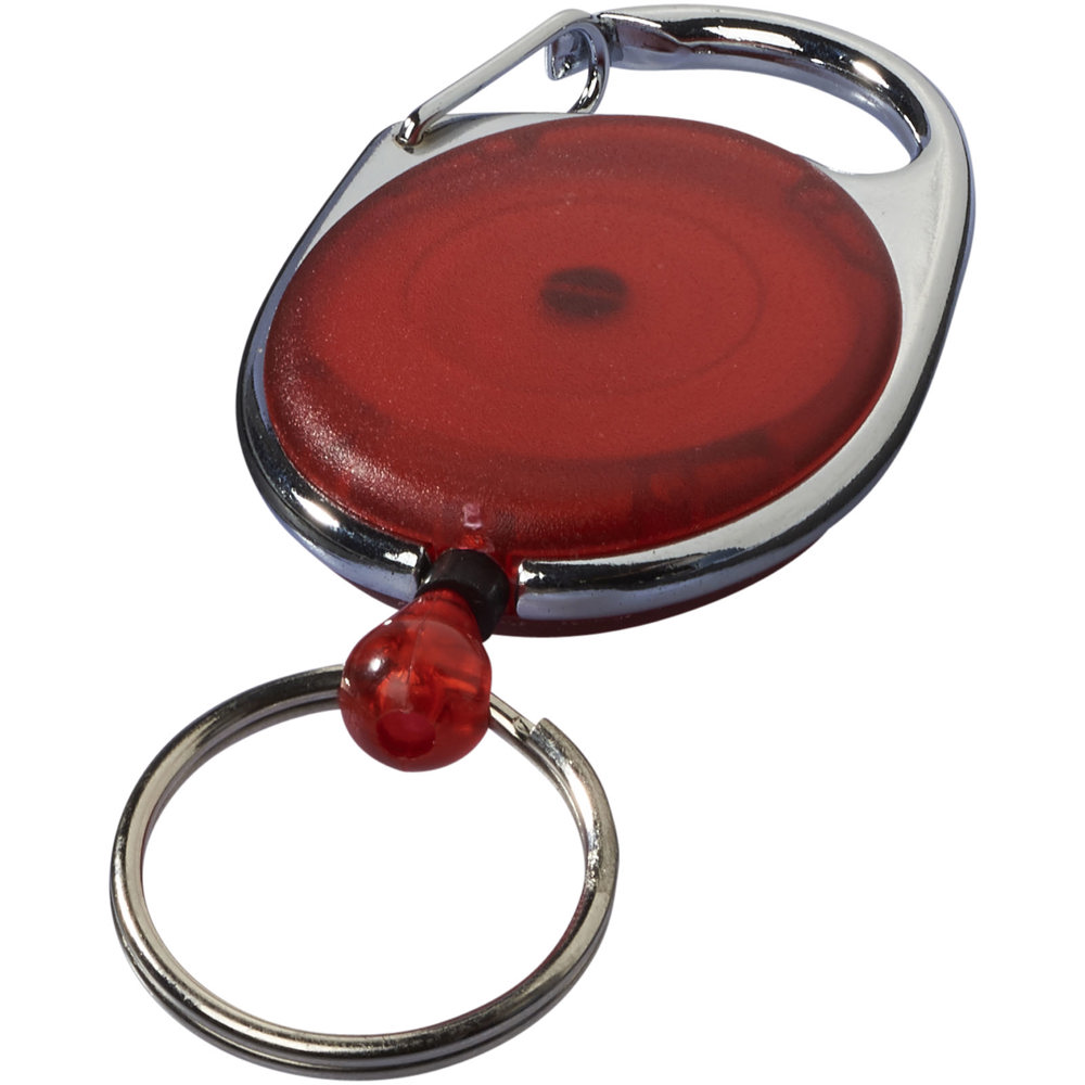 Gerlos Schlüsselkette mit Rollerclip - rot