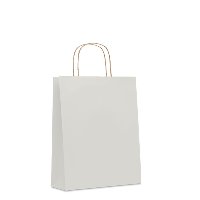 PAPER TONE M - Papiertüte, medium 90 g/m² - weiß