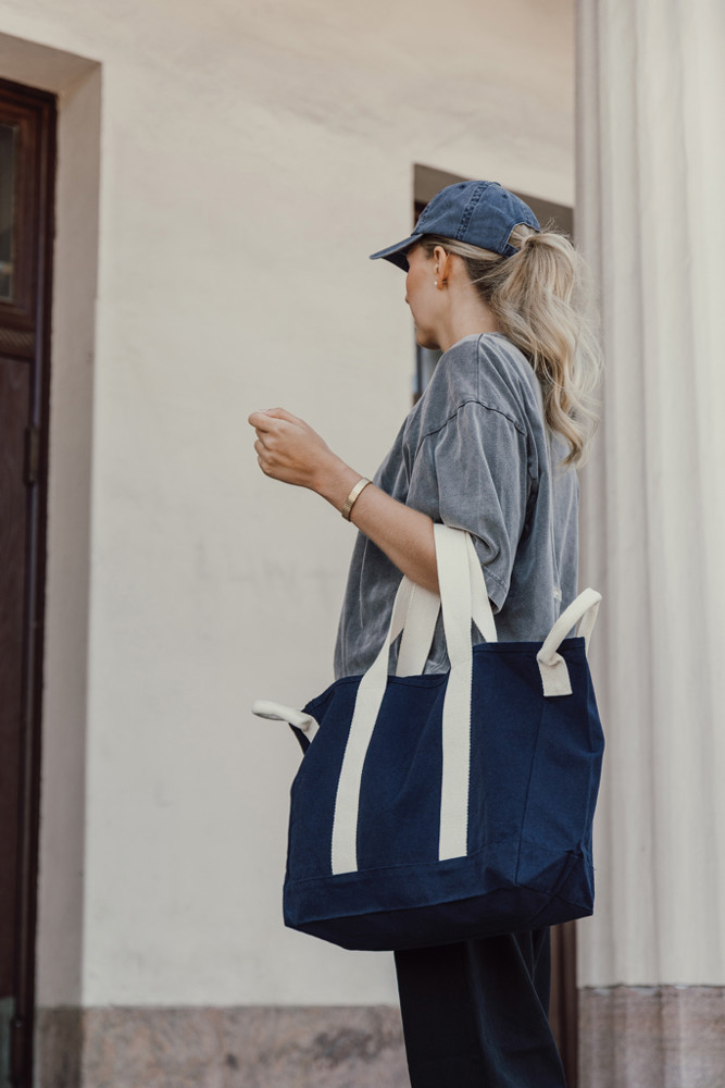 BEAU AWARE™ Strandtasche aus 400gr/m² recyceltem Canvas