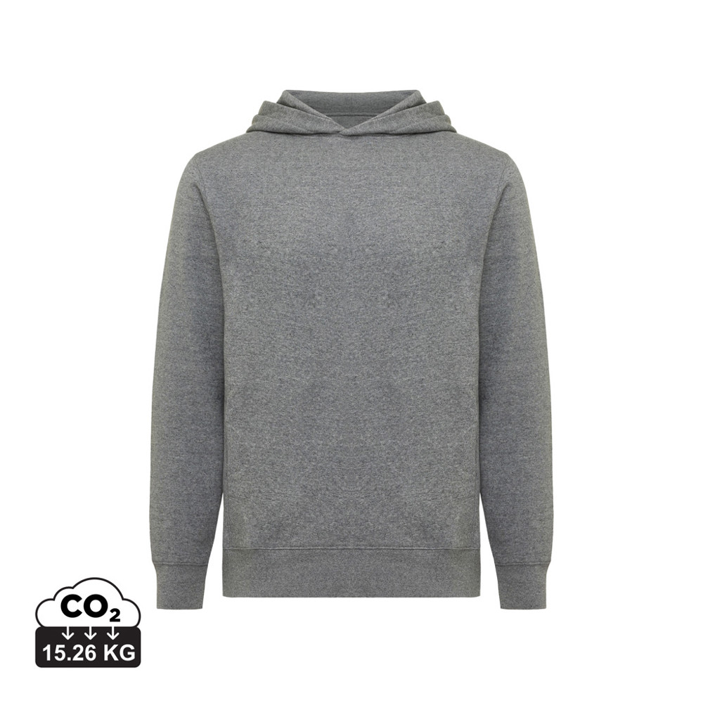 IQONIQ Yengo Hoodie mit Seitentaschen aus rec. Baumwolle