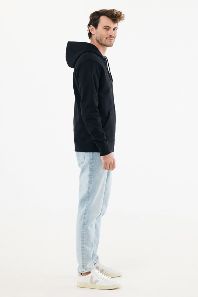 IQONIQ Abisko Zip-Kapuzenpullover aus recycelter Baumwolle