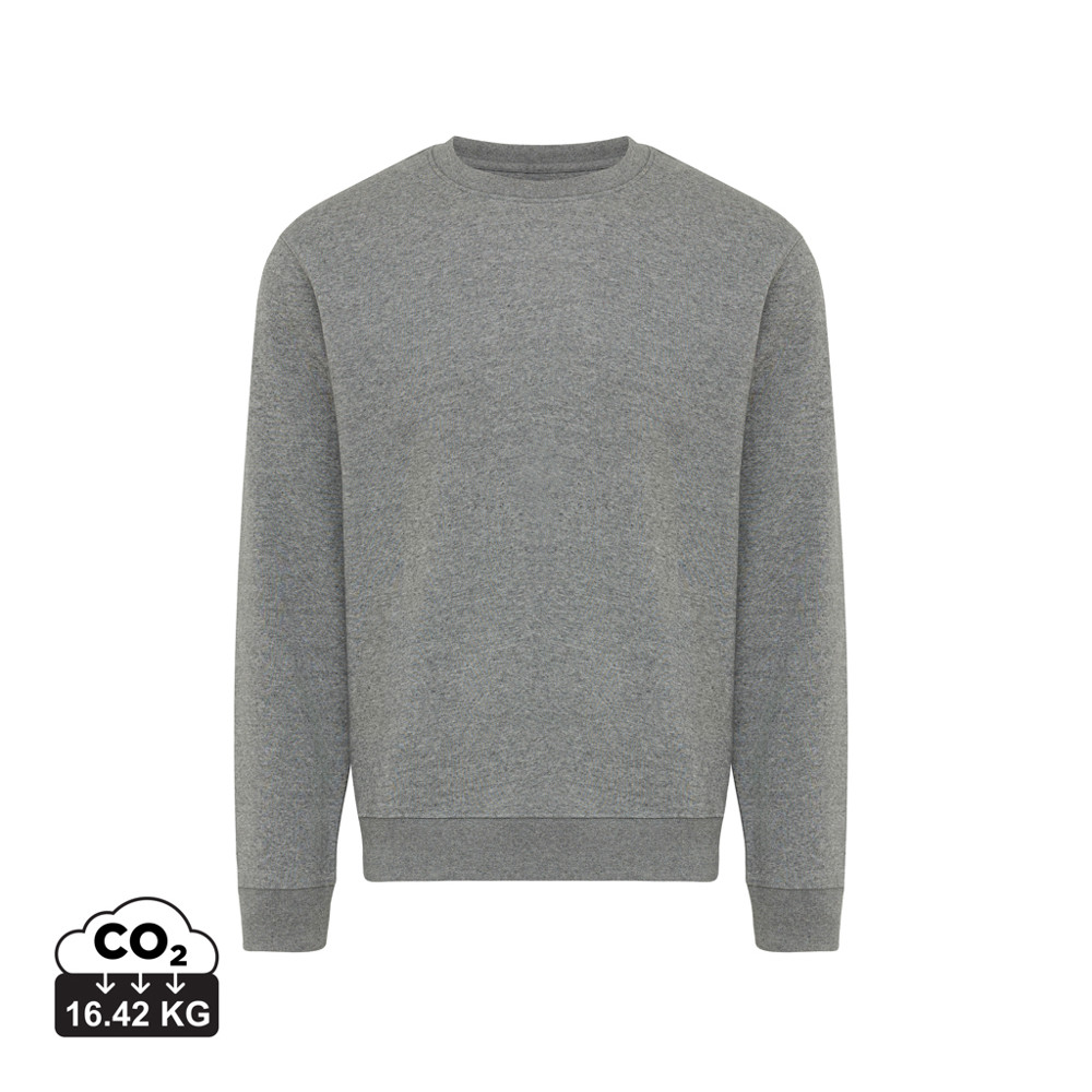 IQONIQ Torla Rundhals-Pullover aus recycelter Baumwolle