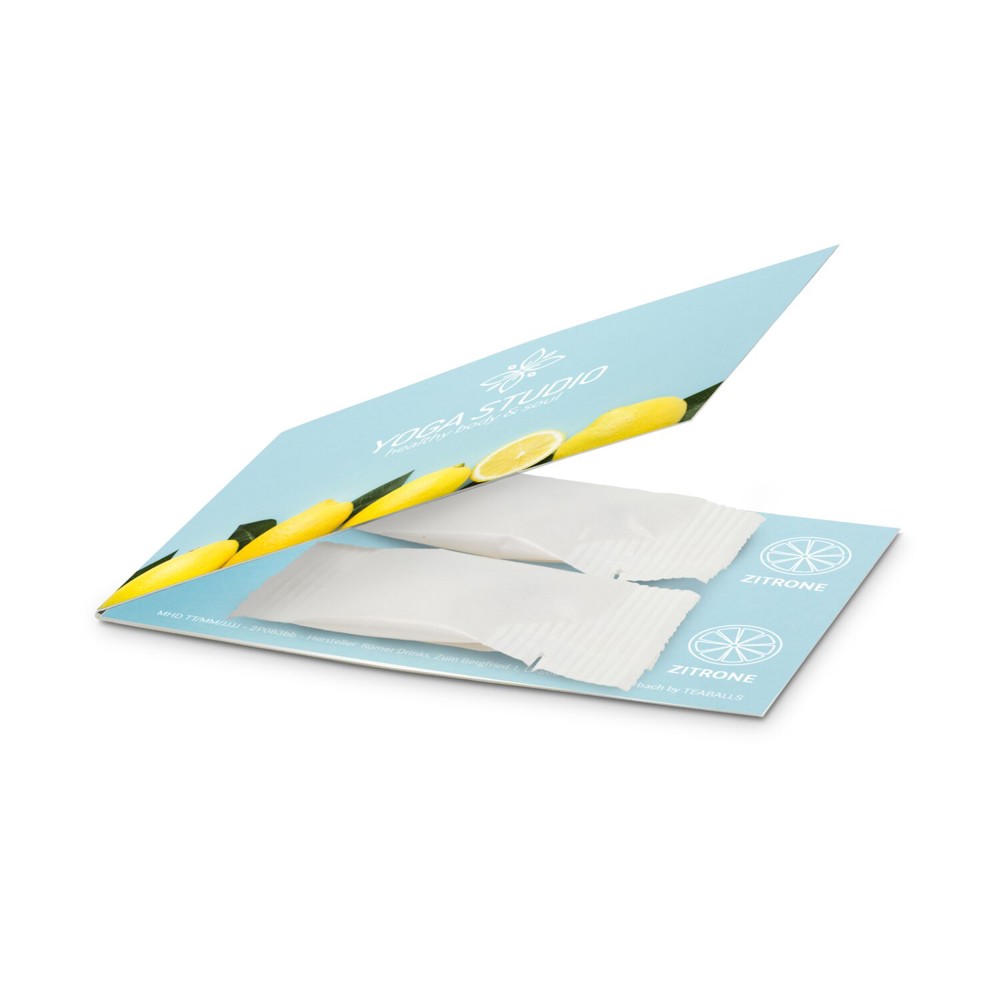 Promo Drops - 2 Sachets (2x 6-8 Zitrone Drops für ein Erfrischungsgetränk mit bis zu 1 L)