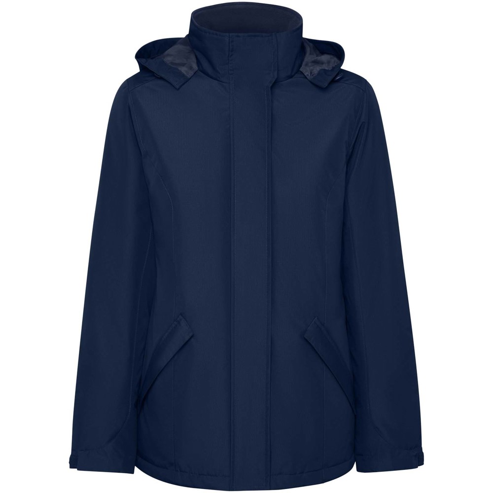 America wattierter Parka für Damen - Marineblau
