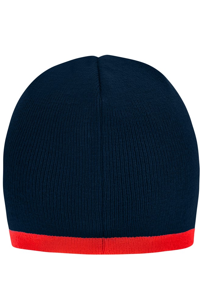 Beanie with Contrasting Border