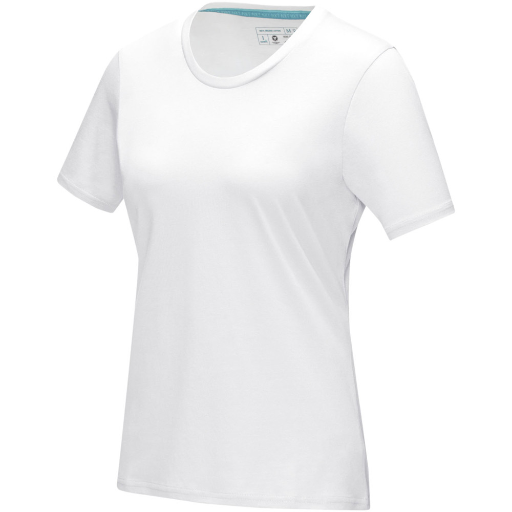 Azurite T-Shirt aus Bio-Baumwolle für Damen - weiss