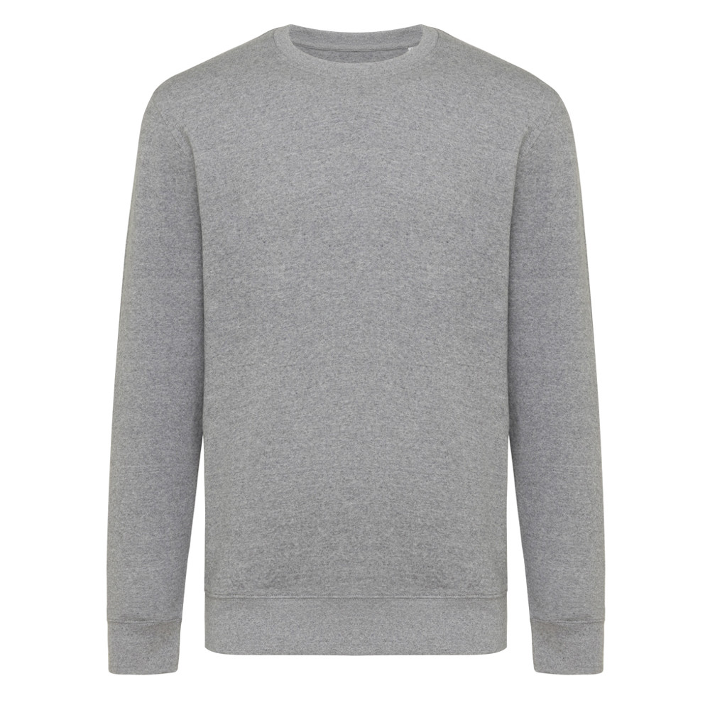 IQONIQ Etosha Lightweight Sweater aus recycelter Baumwolle - light heather anthracite (± PMS light heather anthra)