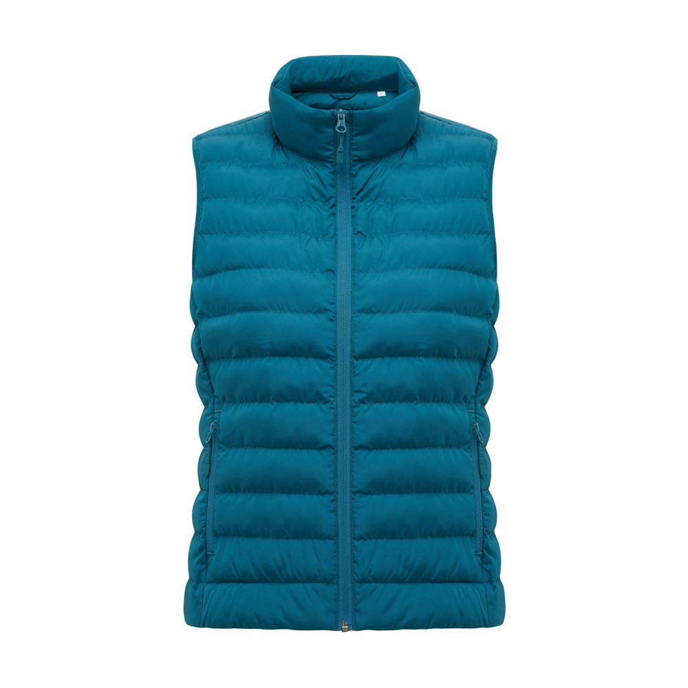 IQONIQ Meru Damen Bodywarmer aus recyceltem Polyester - dark teal (± PMS 19-4535 TCX)