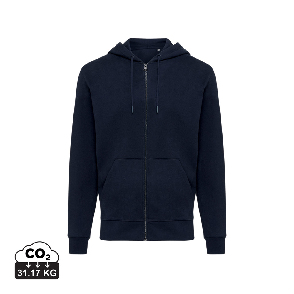 IQONIQ Abisko Zip-Kapuzenpullover aus recycelter Baumwolle