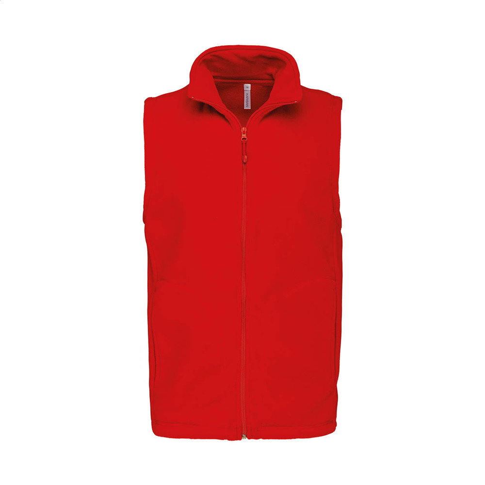 KA913 - Fleece-Bodywarmer-Weste - rot