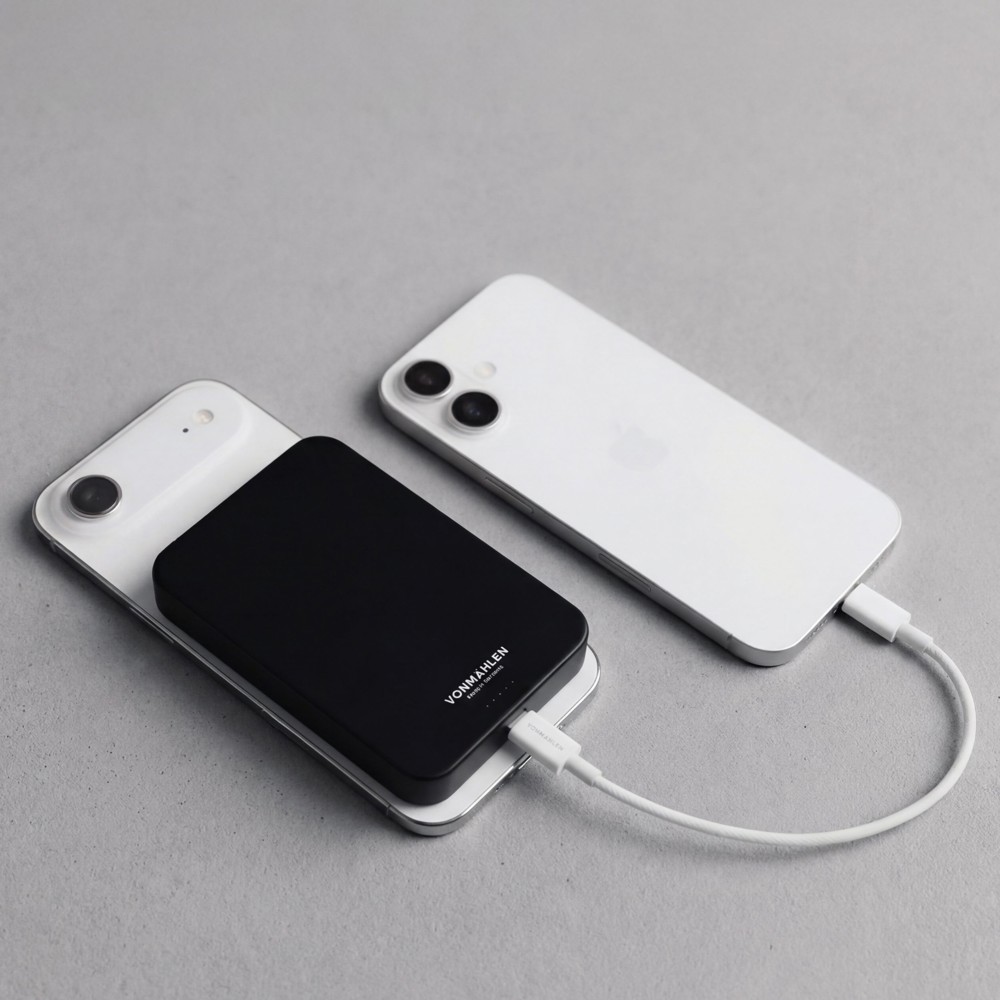 Evergreen Mag 10000 - Die magnetische Powerbank für längere Tage - Schwarz