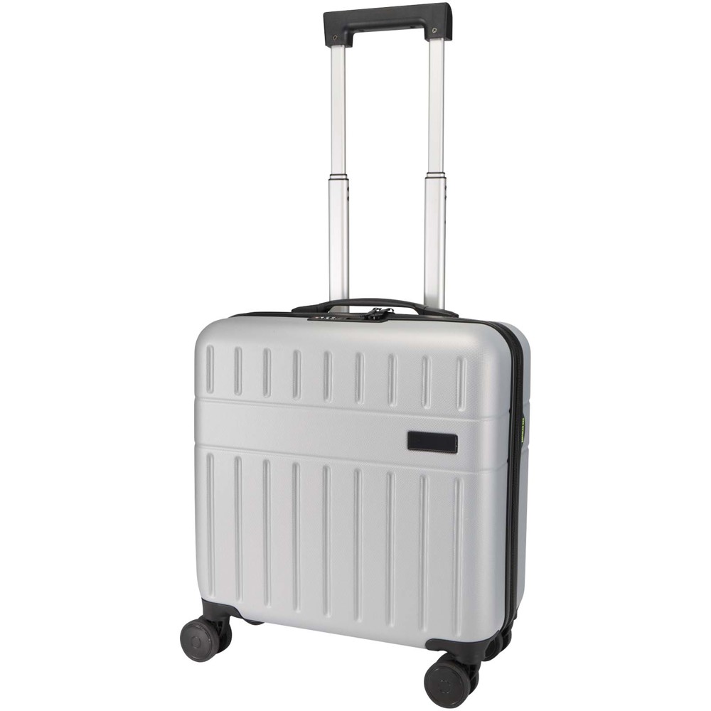 Rover 16 Zoll GRS Laptop-Trolley aus recyceltem Material, 30 l - Silber