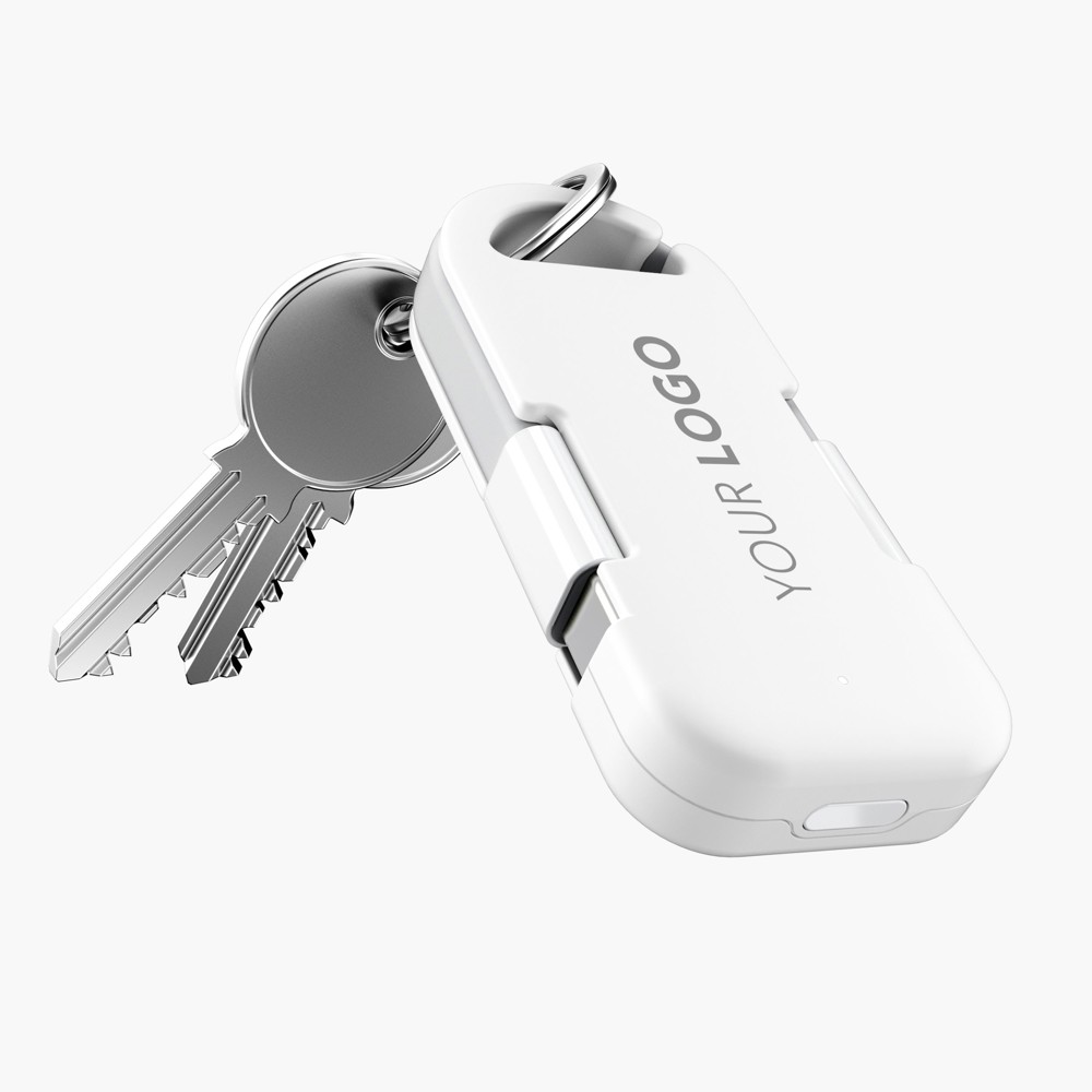 Evergreen Go - Die Powerbank für den Schlüsselbund - weiß