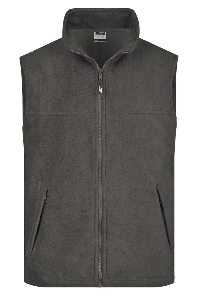 Fleece Vest - Dark-grey (ca. Pantone 444C)