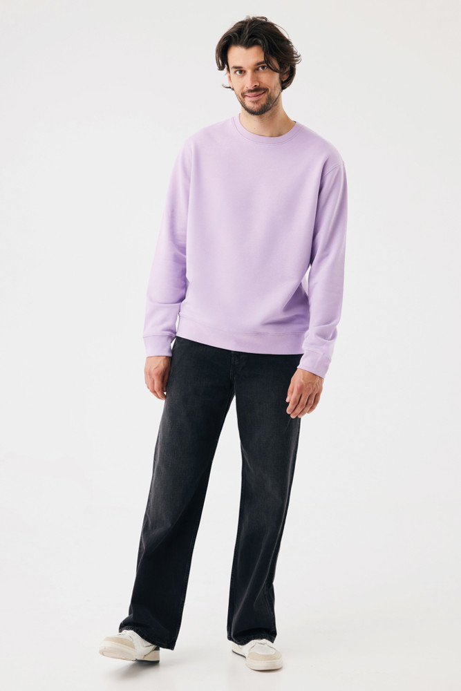 IQONIQ Torla Rundhals-Pullover aus recycelter Baumwolle