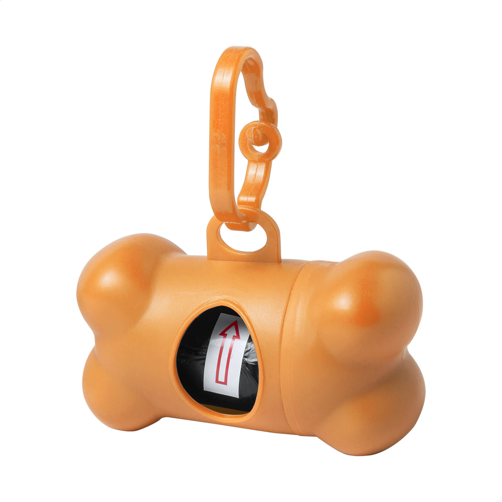 Pobba - Hundebeutelspender - orange